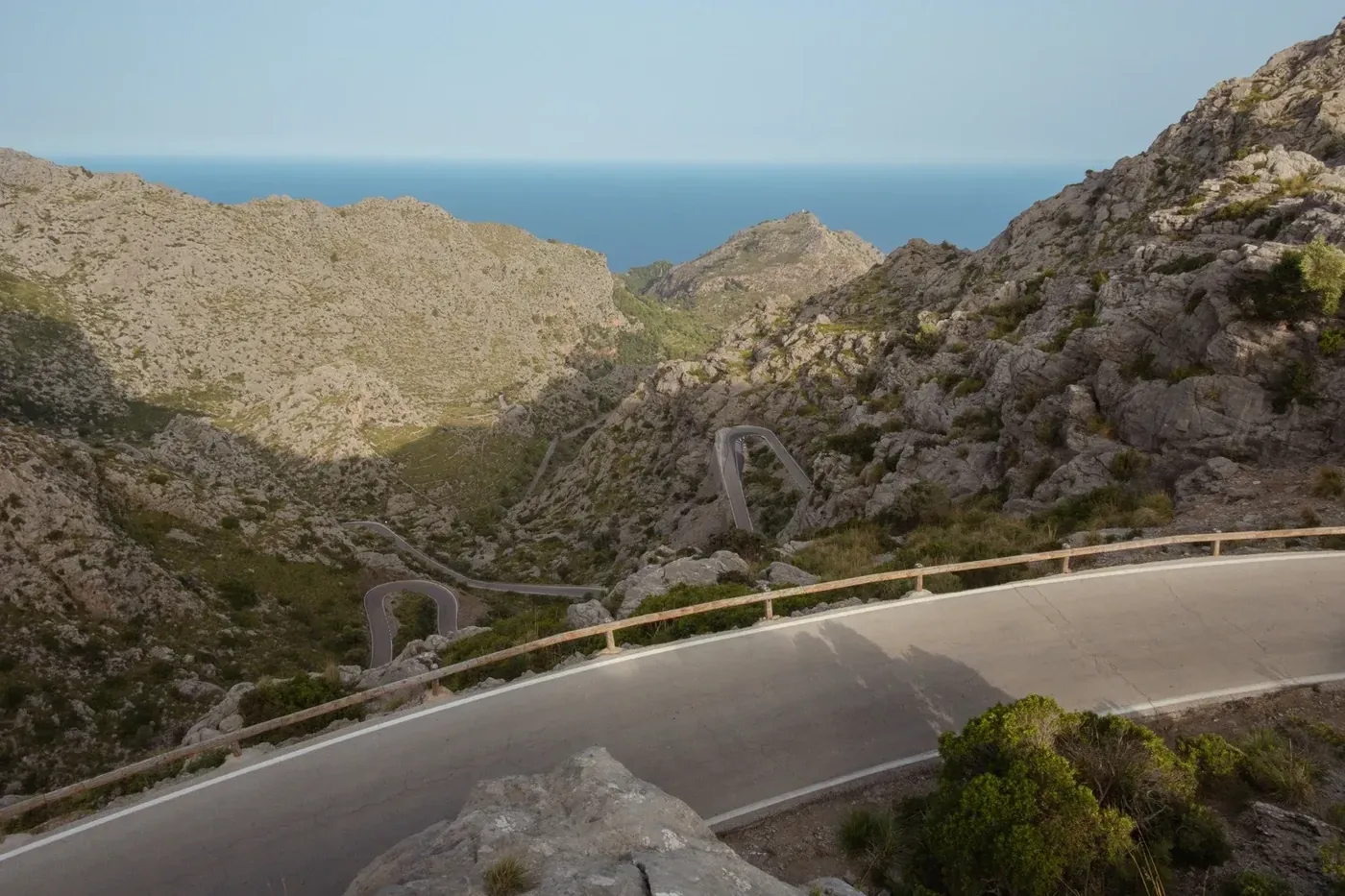 The switchbacks of Sa Calobra